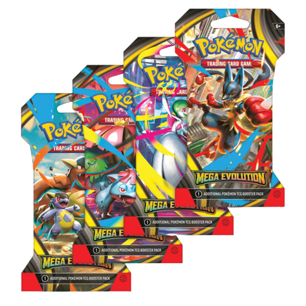 Pokemon Mega Evolution Sleeved Booster Pack