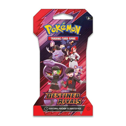 Scarlet & Violet-Destined Rivals Sleeved Booster Pack 10 Cards