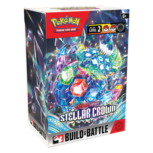 Pokemon Scarlet & Violet Stellar Crown Build & Battle Box